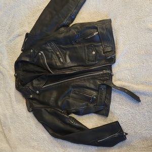 Men's leather jacket